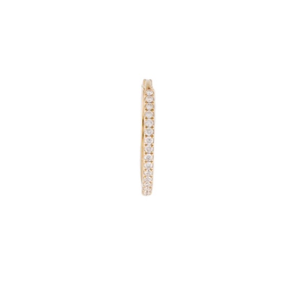 NIB Maria Tash Diamond Eternity Hoop Earring - Picture 7 of 10